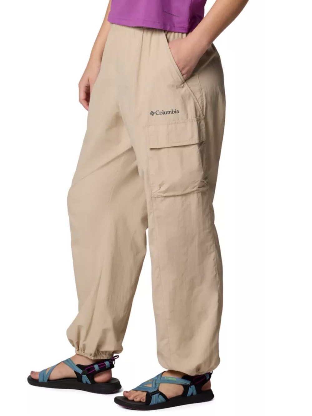 NWT Women’s Columbia Straight Leg Parachute Cargo Pant